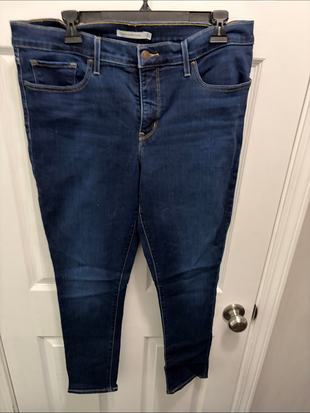 Levi's Navy Blue Skinny Denim Jeans